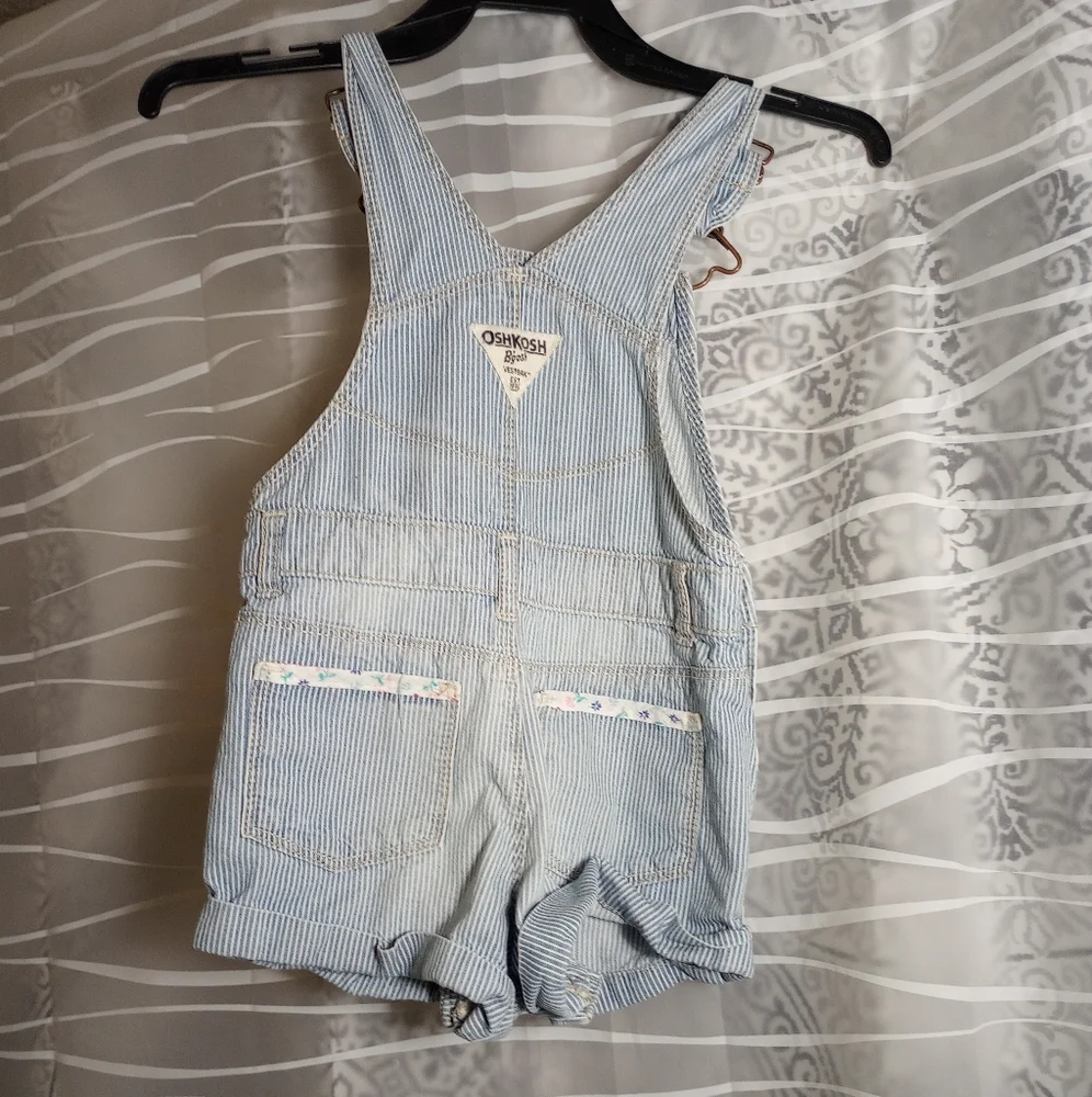 OshKosh B'gosh Blue Striped Kids One Piece Size 18M